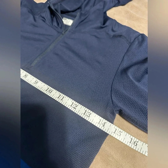 The North Face Quarter Zip Pullover Women’s Size Small Blue Athletic Running - Picture 4 of 8